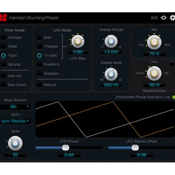 Harrison Audio Stunning Phaser