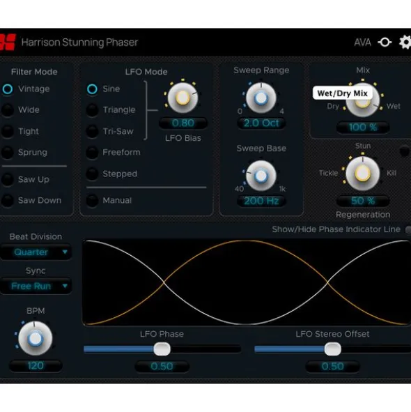 Harrison Audio Stunning Phaser