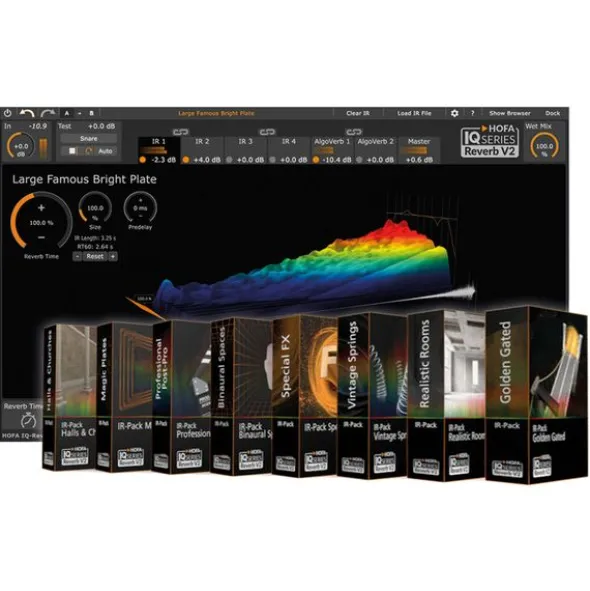 HOFA IQ-Series Reverb V2 Bundle