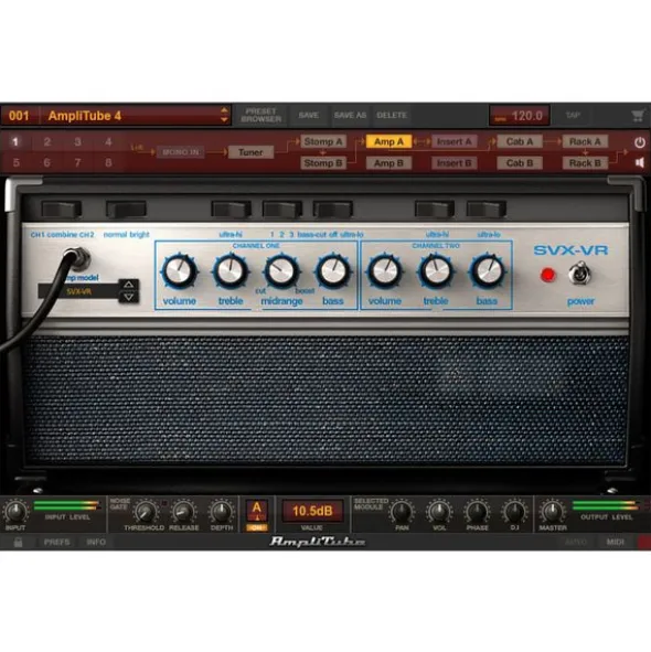 IK Multimedia AmpliTube SVX 2