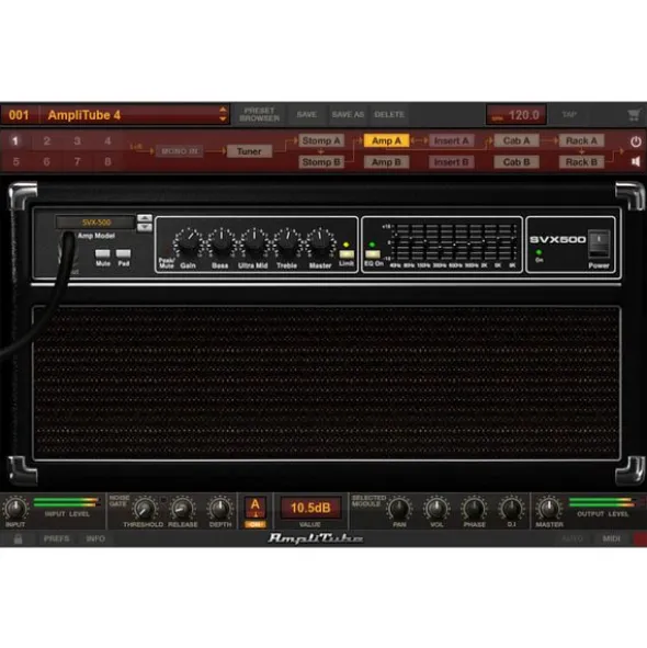 IK Multimedia AmpliTube SVX