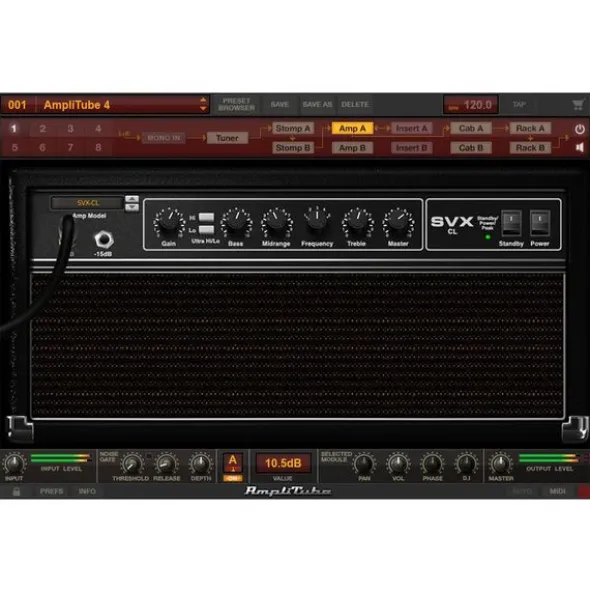 IK Multimedia AmpliTube SVX
