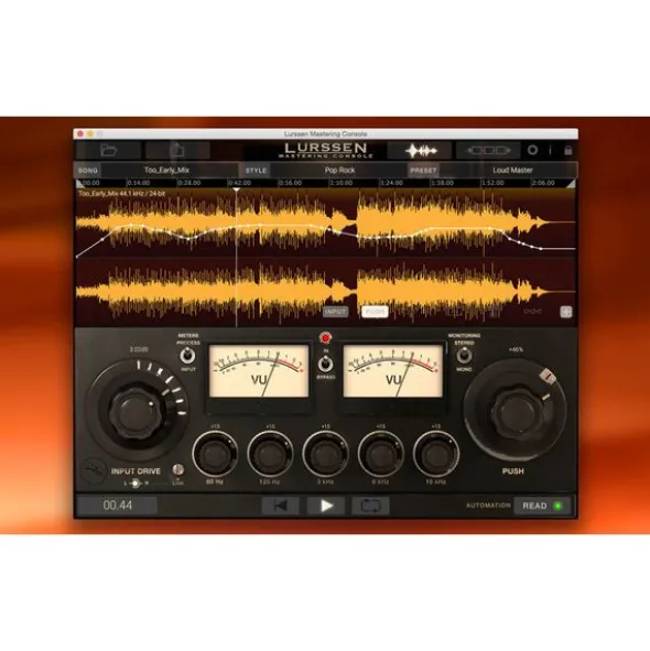 IK Multimedia Lurssen Mastering Console
