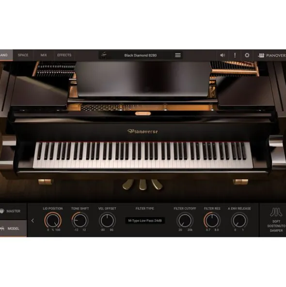 IK Multimedia Pianoverse-Black Diamond B280