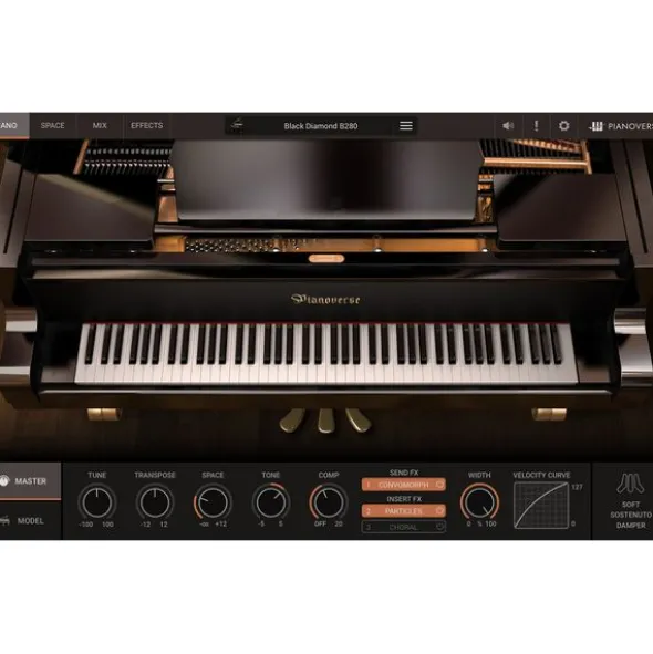 IK Multimedia Pianoverse-Black Diamond B280