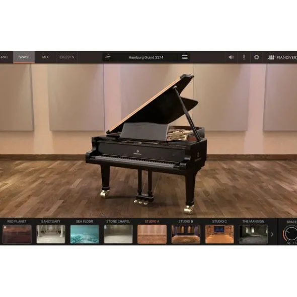 IK Multimedia Pianoverse Hamburg Grand S274