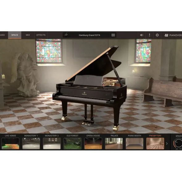 IK Multimedia Pianoverse Hamburg Grand S274