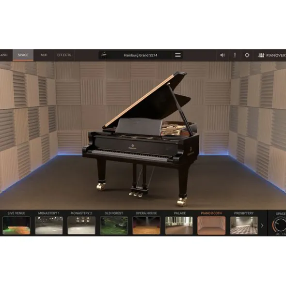 IK Multimedia Pianoverse Hamburg Grand S274