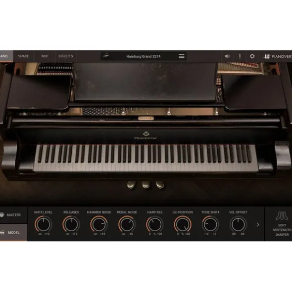 IK Multimedia Pianoverse Hamburg Grand S274