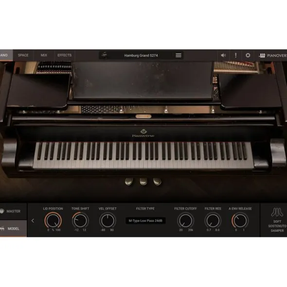 IK Multimedia Pianoverse Hamburg Grand S274