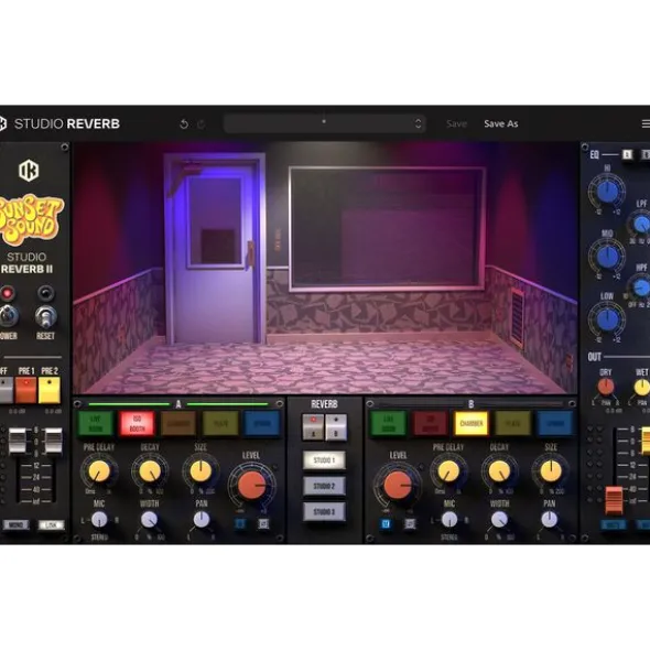 IK Multimedia Sunset Sound Studio Reverb II