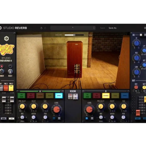 IK Multimedia Sunset Sound Studio Reverb II