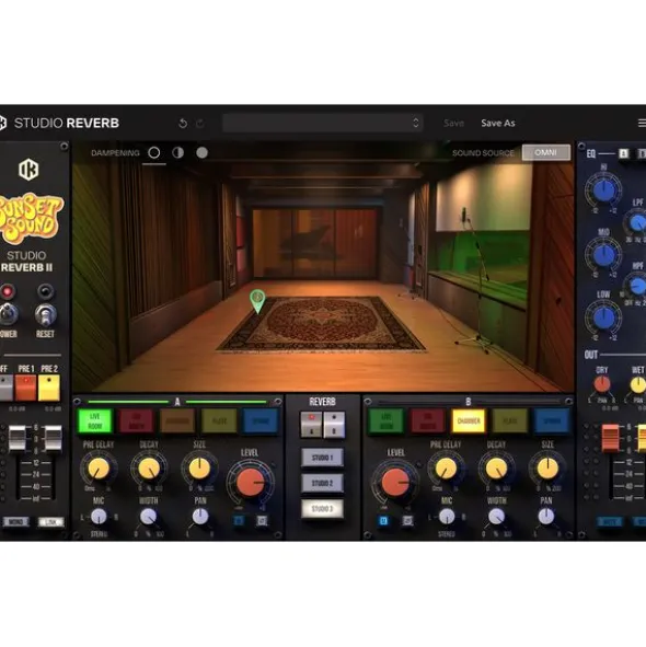 IK Multimedia Sunset Sound Studio Reverb II