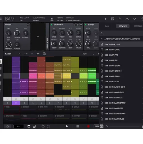 Imaginando BAM - Beat Maker & Music Maker