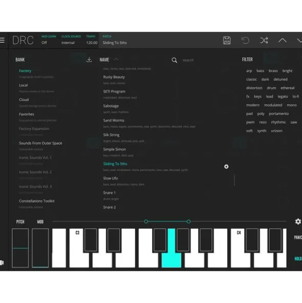 Imaginando DRC - Polyphonic Synthesizer