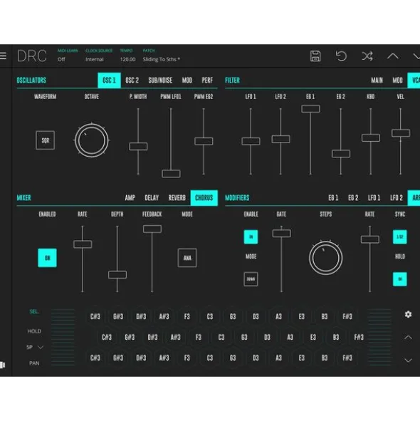Imaginando DRC - Polyphonic Synthesizer