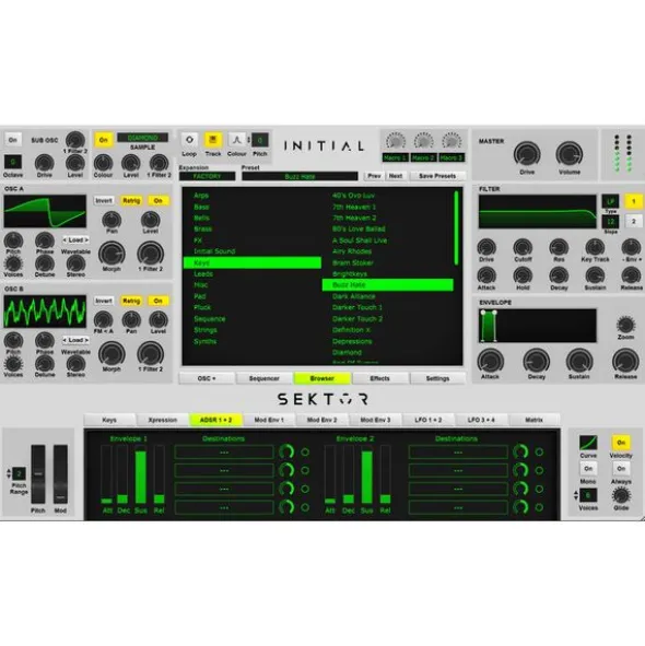 Initial Audio Sektor