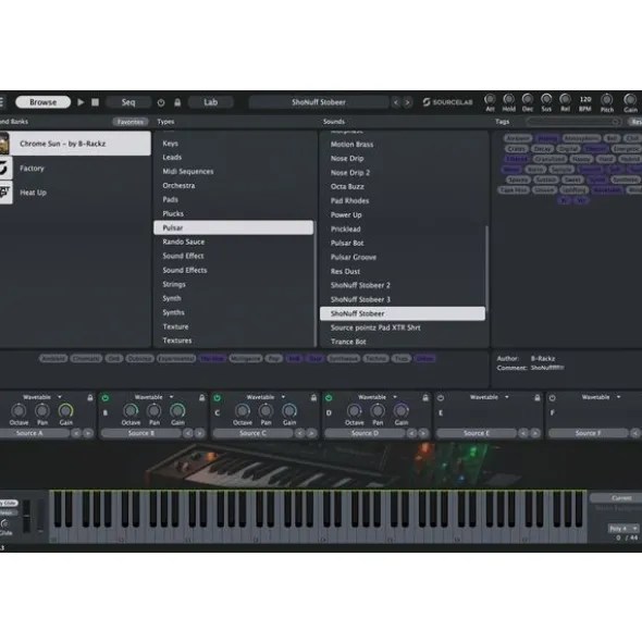Initial Audio SourceLab