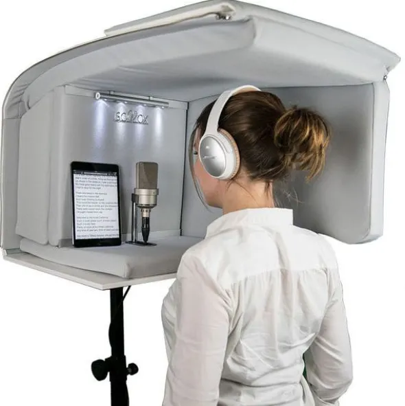 Isovox Mobile Vocal Booth 2 Stand Set