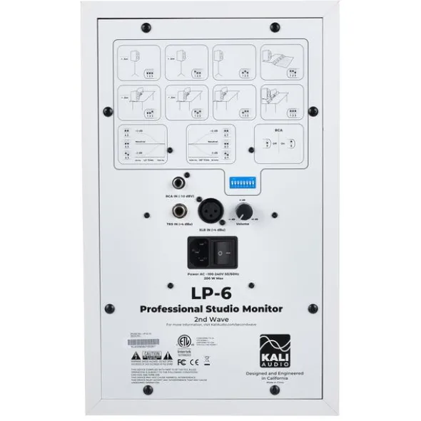Kali Audio LP-6 2nd Wave White