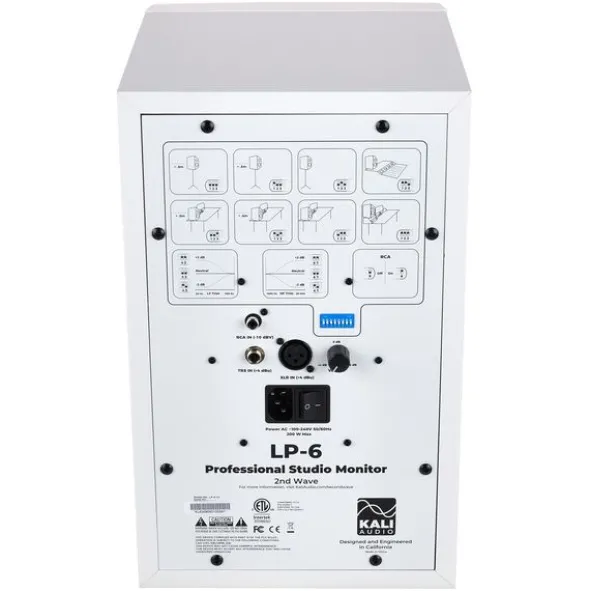 Kali Audio LP-6 2nd Wave White