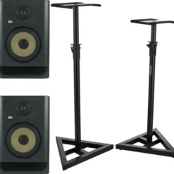 KRK Rokit RP7 G5 Stand Bundle