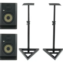 KRK Rokit RP5 G5 Stand Bundle