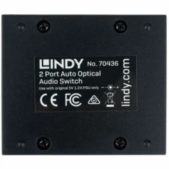 Lindy optical 2 Port Audio Switch