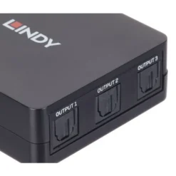 Lindy 3 Port TosLink Splitter