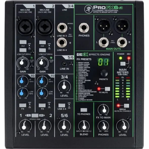 Mackie ProFX6v3
