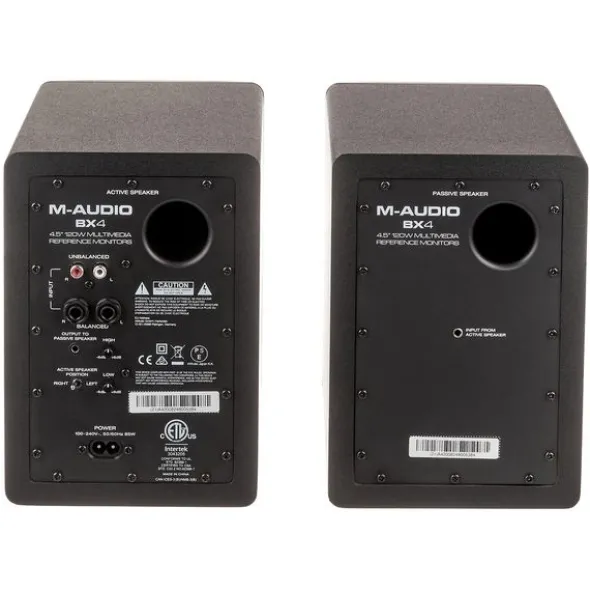 M-Audio BX4 M-Control Bundle