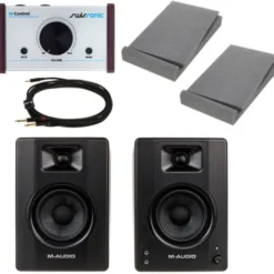 M-Audio BX4 M-Control Bundle