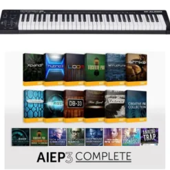 M-Audio Keystation 61 MK3-AIEP3 Bundle