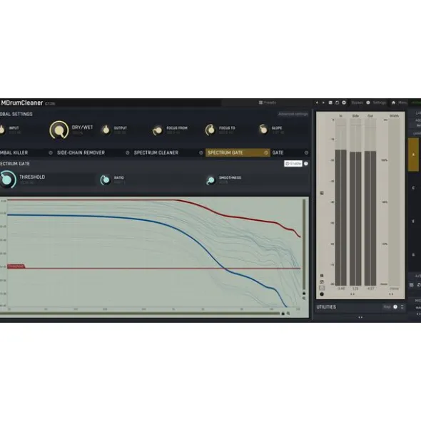 MeldaProduction MDrumCleaner