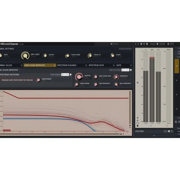 MeldaProduction MDrumCleaner