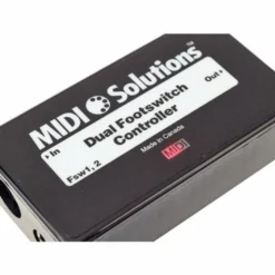 MIDI Solutions Dual Footswitch Controller