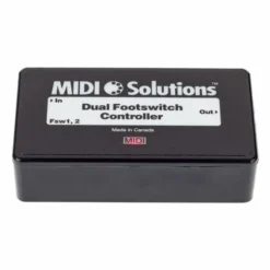 MIDI Solutions Dual Footswitch Controller