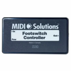 MIDI Solutions Footswitch To MIDI Controller
