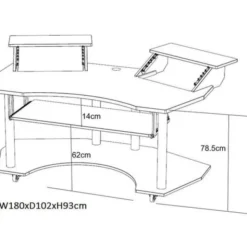Millenium SD-180 N StudioDesk