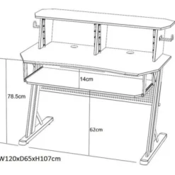 Millenium SD-120 W StudioDesk