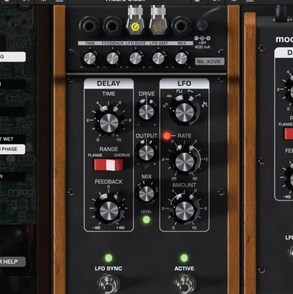 Moog MF-108S Cluster Flux Plugin