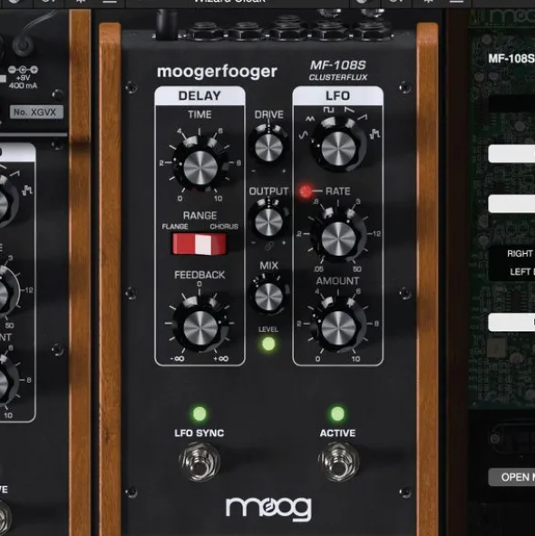 Moog MF-108S Cluster Flux Plugin