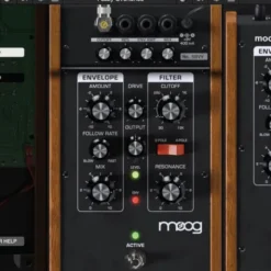 Moog MF-101S Lowpass Filter Plugin