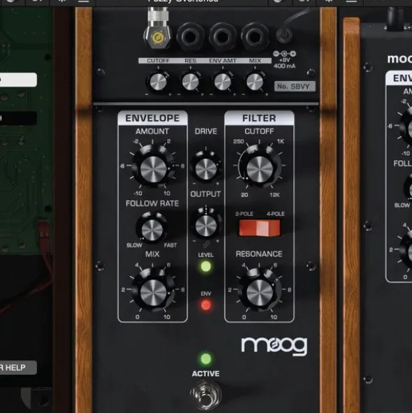 Moog MF-101S Lowpass Filter Plugin