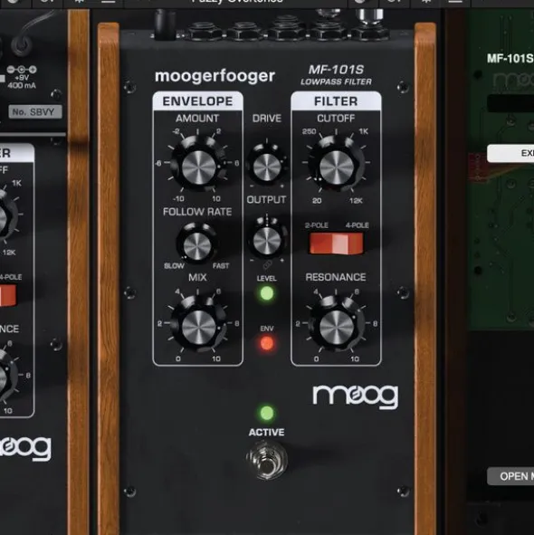 Moog MF-101S Lowpass Filter Plugin