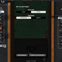 Moog MF-101S Lowpass Filter Plugin