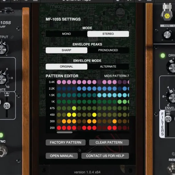 Moog MF-105S MuRF Plugin