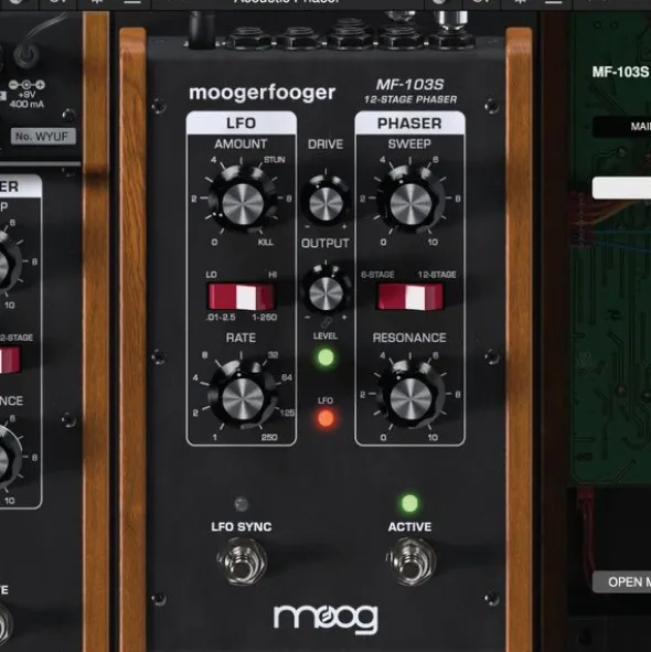 Moog MF-103S 12-Stage Phaser Plugin