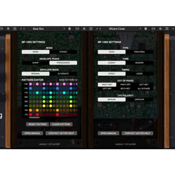 Moog Moogerfooger Effects Plug-ins