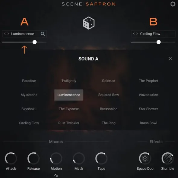 Native Instruments Scene: Saffron